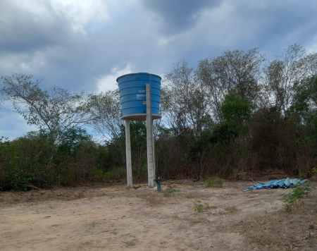 Prefeitura de Murici dos Portela Instala Nova Caixa D’agua na Zona Rural
