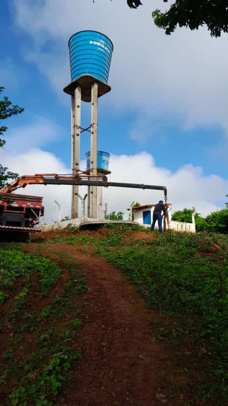 Prefeitura de Murici dos Portelas Instala Nova Caixa D´água na Localidade Caiçara