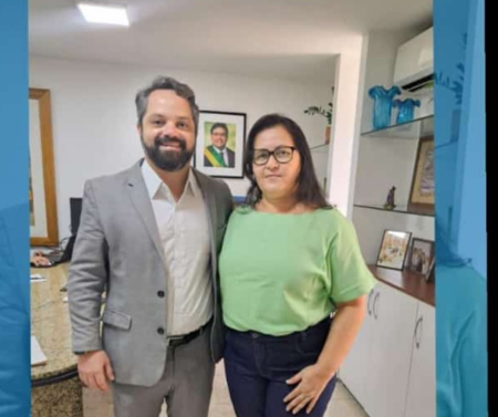 Prefeita Chaguinha da Saúde Marca Presença Em Encontro Realizado no Palácio de Karnac Em Teresina