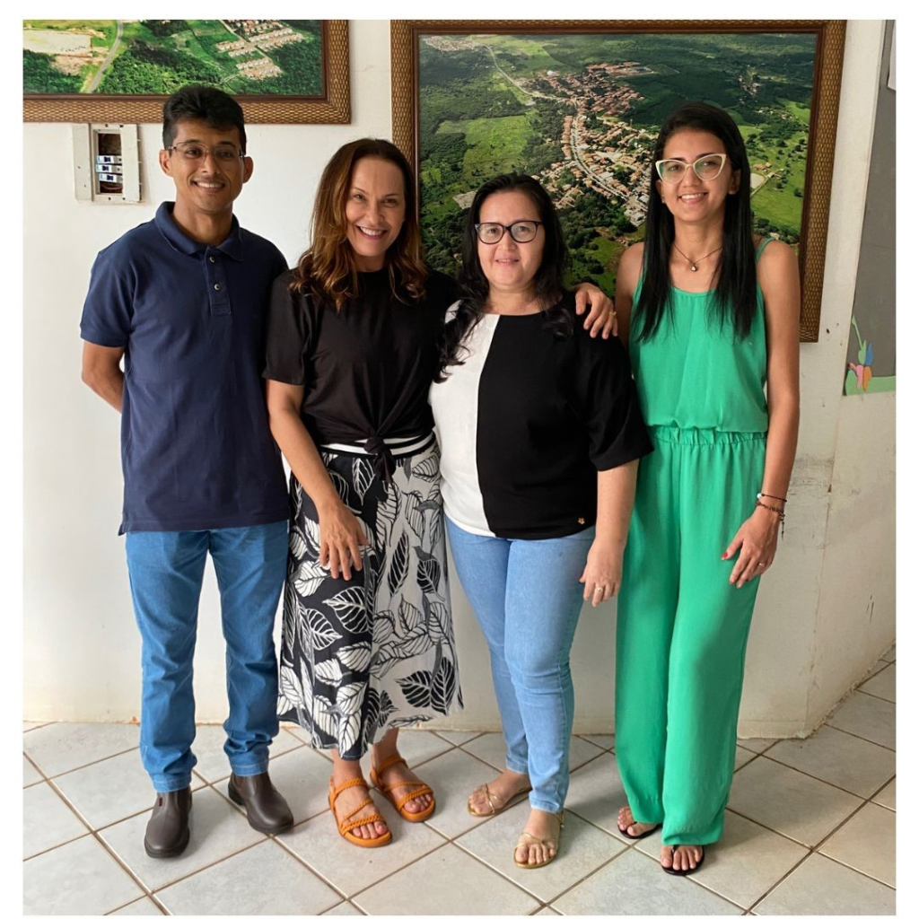 Prefeita Chaguinha da Saúde Recebe Visita da Diretora do Senai Parnaíba, Juliana Falcão