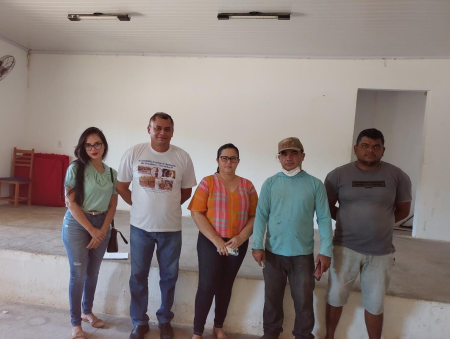 Centro de Eventos de Murici dos Portelas é Visitado Pela Prefeita Chaguinha da Saúde