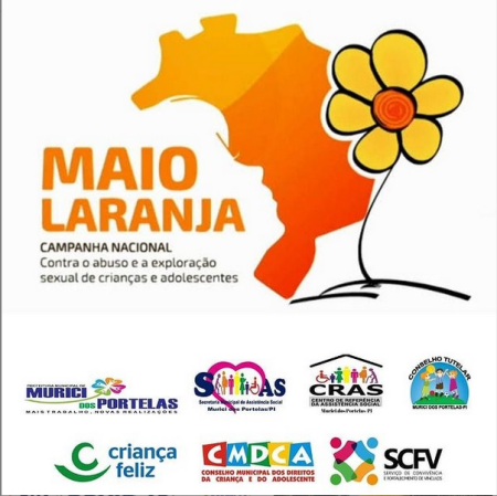 Prefeitura de Murici dos Portelas lança campanha maio laranja